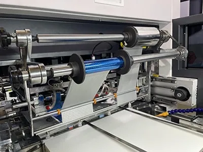 Independent control for two foil winding systems
