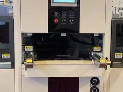 Protective covers for the stamping station